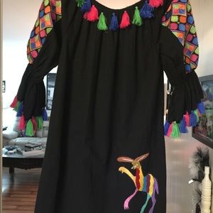 Handmade Spanish Mexican Fiesta Dress